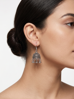 Rang Mahal Collection : Set of 16 Oxidize Earring