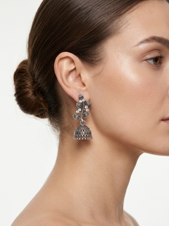 Rang Mahal Collection : Set of 16 Oxidize Earring