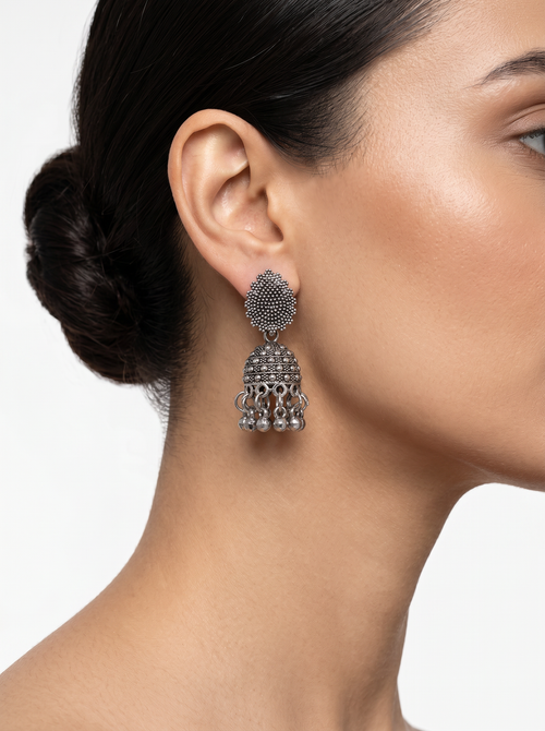 Rang Mahal Collection : Set of 16 Oxidize Earring