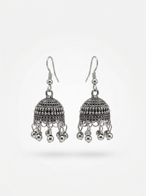 Rang Mahal Collection : Set of 16 Oxidize Earring