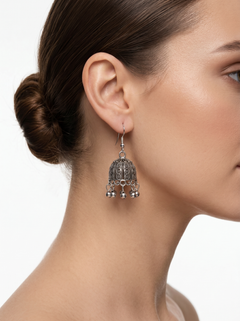 Rang Mahal Collection : Set of 16 Oxidize Earring