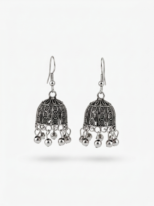 Rang Mahal Collection : Set of 16 Oxidize Earring