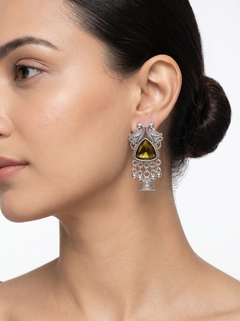 Rang Mahal Collection : Set of 16 Oxidize Earring