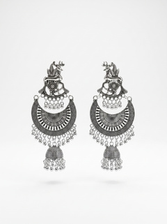 Maharani-Box of 4 Statement earrings