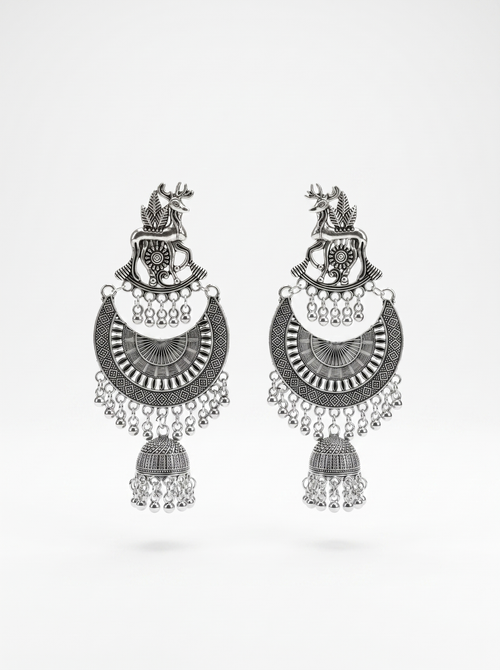Maharani-Box of 4 Statement earrings